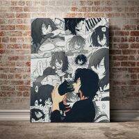 ของตกแต่งบ้าน Shota Aizawa My Hero Academia ลายอนิเมะภาพวาดผ้าใบติดผนังงานศิลปะสำหรับตกแต่งห้องรับแขกห้องนอนการตกแต่งการศึกษาทำจากไม้1ชิ้นกรอบด้านในหรือไร้กรอบ