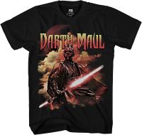 Star Wars Darth Maul Dark Zabrak Sith Jedi Tshirt