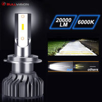 H1 LED Headlights H11 H8 H9 H4 H7 9005 HB3 9006 HB4 Led Bulbs diode fog lights CSP Chips 20000 Lumens 6000K 2Pcs