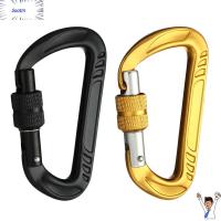 SOOTM 12KN 7075 เครื่องมือกลางแจ้ง อุปกรณ์ปีนเขา ล็อค quickdraws Carabiner ปีนเขา ล็อคความปลอดภัย หัวเข็มขัดปีนเขามืออาชีพ