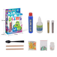 DIY Slime Kit Unicorn Making Fluffy Slime Soft Polymer Clay Set Antistress Kids Toy Crystal Mud POOPSIE Surprises Gifts For Girl