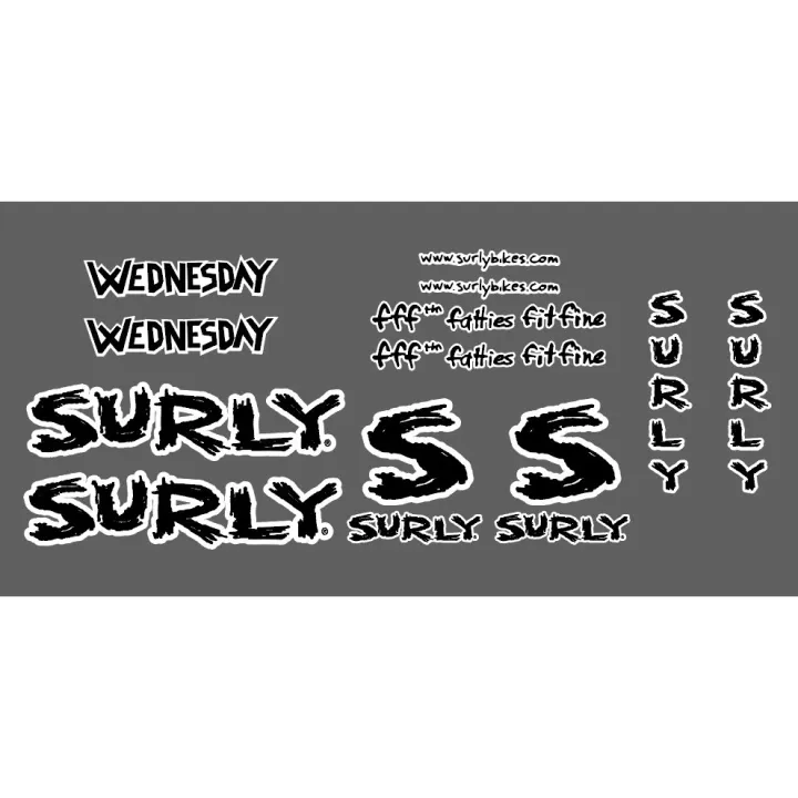 surly decal set