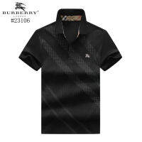 ▶มาใหม่ล่าสุด◀Burberrys เสื้อโปโล Lengan Pendek Musim Panas ผู้ชายรัดรูปผู้ชาย,เสื้อระบายอากาศลายทางแฟชั่นระดับไฮเอนด์