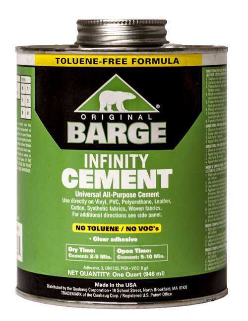 Barge infinity cement universal all purpose clear adhesive 946ml