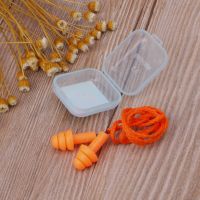 【CW】﹉△  Soft Silicone Ear Plugs Noise Reduction Earmuffs Hearing Protection