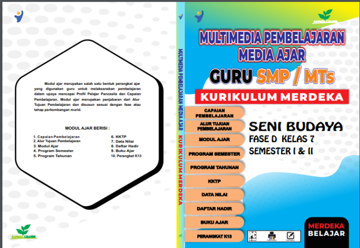 MODUL AJAR KURIKULUM MERDEKA SENI BUDAYA SMP/MTs KELAS VII SEMESTER I ...