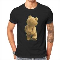 Men Teddy Bear Ted Scratching T Shirts Stuffed Animal Cute 100 Cotton Clothing Funny Short Sleeve O Neck Tees Party T-Shirt