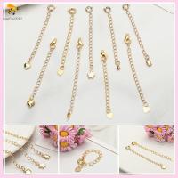 SNSQDYW0010 1Pcs DIY การทำเครื่องประดับ เครื่องประดับ ตัวต่อสร้อยข้อมือ สแตนเลส ขยายหางโซ่ สร้อยคอหางโซ่