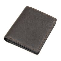 [COD] Camida retro genuine leather mens manufacturers wholesale short multi-card position dollar clip change