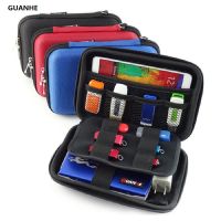 GUANHE External Hard Drive Case Bag Electornics Accessories Organizer Bag For 2.5 Inch Hard DriveEstern DigitalToshibaSeagate