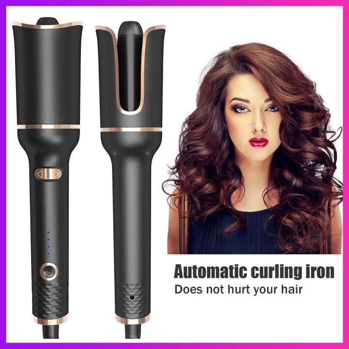 Automatic Hair Curler 🌹 Ceramic Hair Curler Hair Styling Tools Iron Hair  Curling Hair Curl Curly Hair Roller Rambut 卷發棒 | Lazada