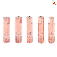 Sun 5pcs TIP Gas nozzle MB-15AK M6 * 25mm welding Torch ติดต่อเคล็ดลับ0.8/1.0/1