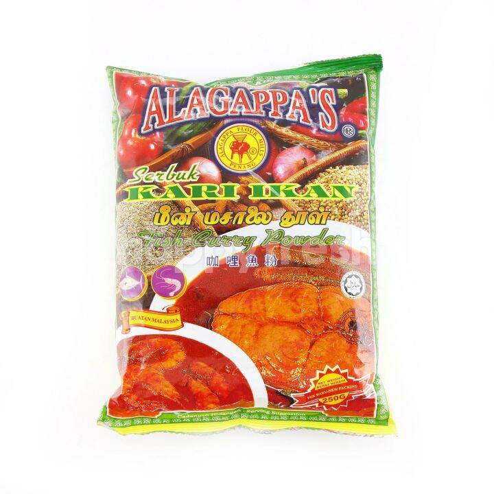 alagappas fish curry powder 250gm Lazada