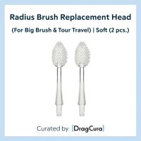 หัวแปรงสีฟัน Radius Brush Replacement Head (For Big Brush &amp; Tour Travel) | Soft (2 pcs.)