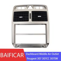 brand new Baificar Brand New Genuine Dashboard Middle Air Outlet Vent CD Player Panel For Peugeot 307 307CC 307SW