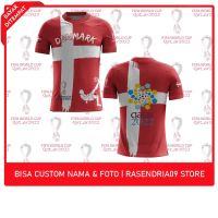 - T SHIRT[KiPgtoshop]   Mens T SHIRT T shirt D3NM4RK World Cup Q4T4R 2023 Fullprint Subme (free nick name and logo)