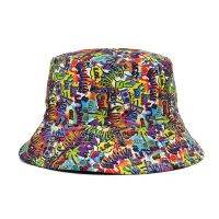 【CW】 2022 New Graffiti Hat for Men Floral Outdoor Bob Gorros Panama