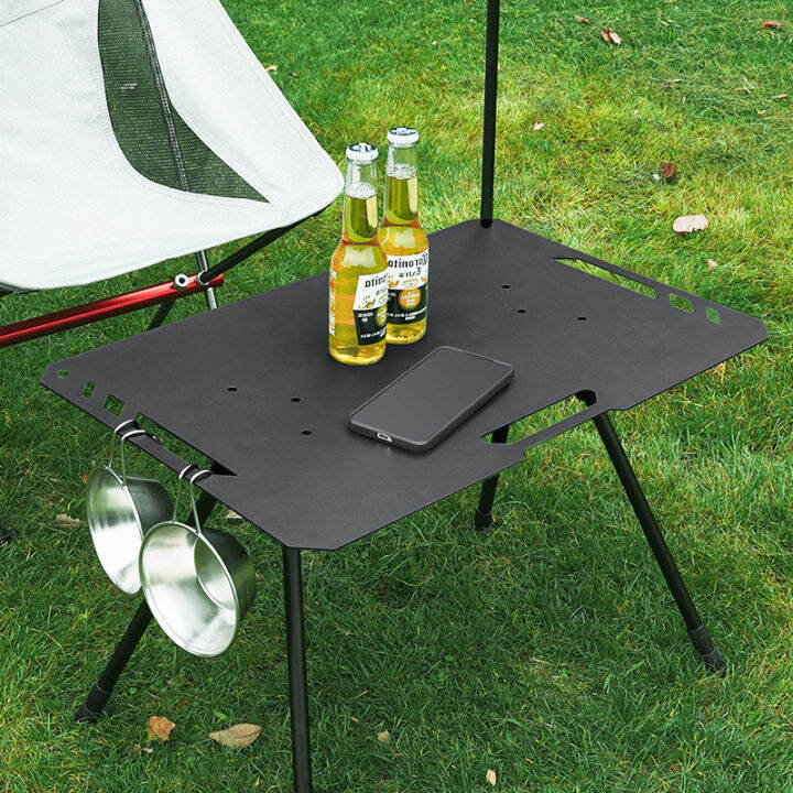Outdoor Folding Table Camping Foldable Table round Picnic Table