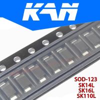 50PCS SK14L SK16L SK110L SMD Schottky ไดโอด SOD-123