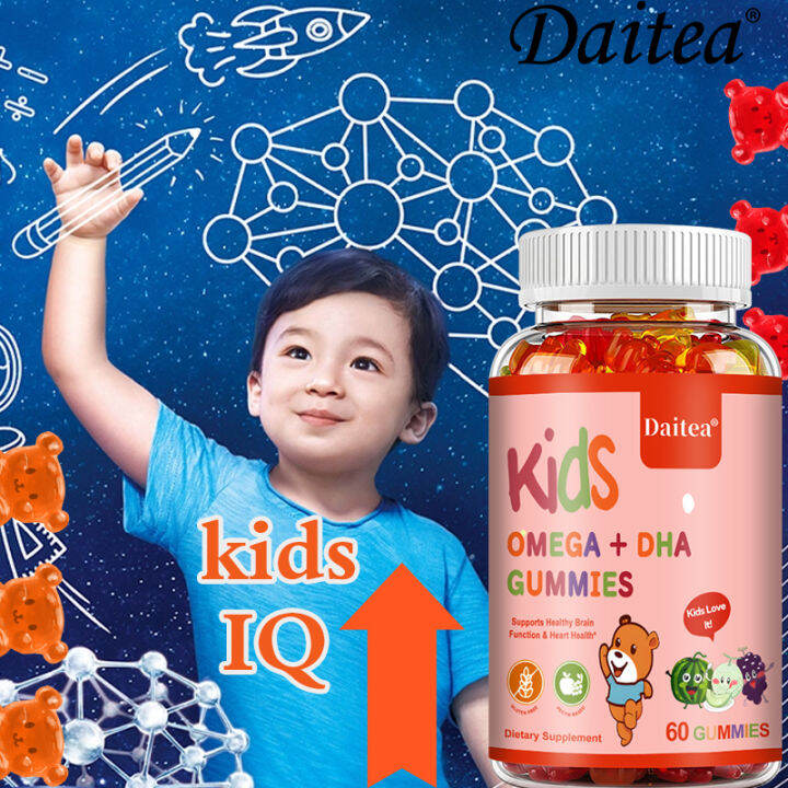 Children's OMEGA+DHA gummies promote children's brain development ...