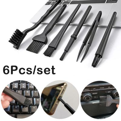 6Pcs Laptop Cleaning Small Anti Static Computer Dust Brushes Cleaner Accessories