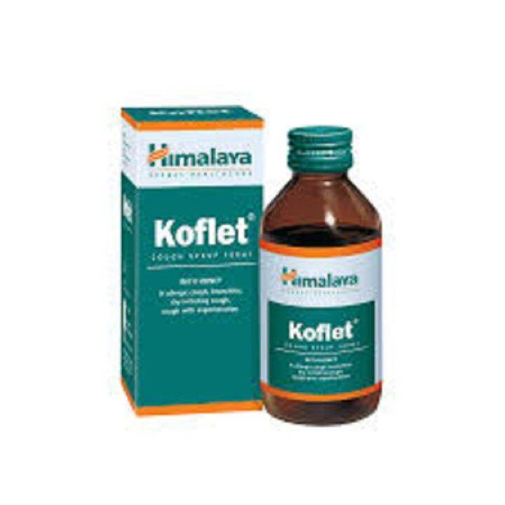HIMALAYA KOFLET COUGH SYRUP 100ML Lazada