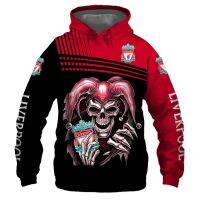 Liverpool TPL54 Skull JK 3D Full Printing-Hoodie