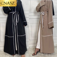 Abayas สำหรับผู้หญิงใหม่ชุดมุสลิมตุรกีผู้หญิงเสื้อผ้าอิสลามเจียมเนื้อเจียมตัว abaya ดูไบขายร้อนตะวันออกกลางอาหรับกิโมโนโมร็อกโก