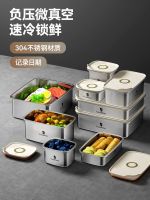 MUJI⭐️⭐️⭐️⭐️⭐️MUJI
 Food-grade 304 stainless steel fruit lunch box refrigerator frozen sealed microwaveable