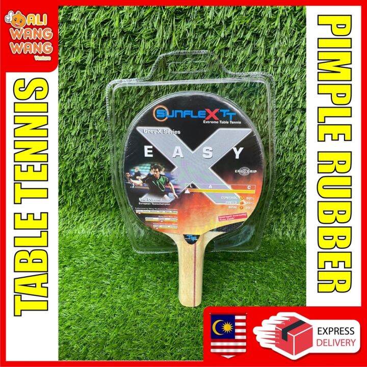 Sunflex SPEEDY Table Tennis Bat PIMPLE RUBBER Lazada