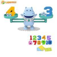 Durable Balancing Scale Game Early Educational Toy Animal Balance Math Toys Cute Design Arithmetic Learning Game Varied Playing Method for Kids Child