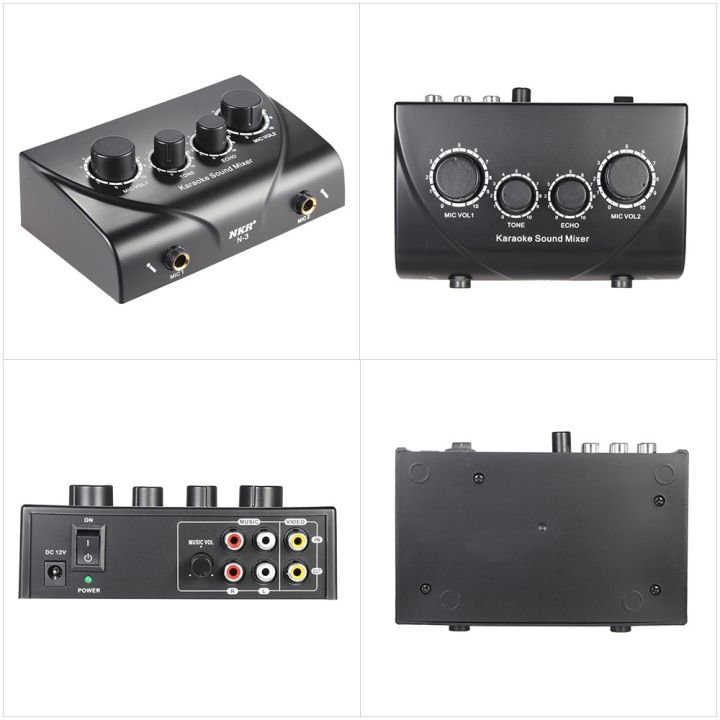 e-amp-y-karaoke-sound-mixer-dual-mic-inputs-with-cable