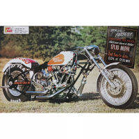 โปสเตอร์ รุ่นเก่า Harley Davidson Hot Bike รูป ภาพ รถ หายาก เก่าเก็บ ติดผนัง สวยๆ poster 30x20.5นิ้ว(76x52ซม. โดยประมาณ)