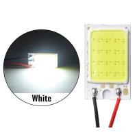 ซื้อในเหรียญ12V 16SMDจอCOB LedรถAutoโคมไฟอ่านหนังสือในร่มหลอดไฟโดมT10อะแดปเตอร์ฐานตกแต่งระย้า