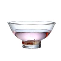 ต้นฉบับ Refractory glass hat to new Chinese style tea bowl bowl pet bowl bowl spoon set of high-capacity pure manual