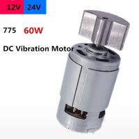 Powerful Motor 775 Fan Type DC Vibration Motor 60W 12V / 24V Special Vibration Motor For Massager