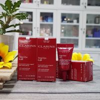 ราคาต่อ 1ชิ้น Clarins Total Eye Lift 3ml ผลิตภัณฑ์บำรุงรอบดวงตา ผลิต 11/2022