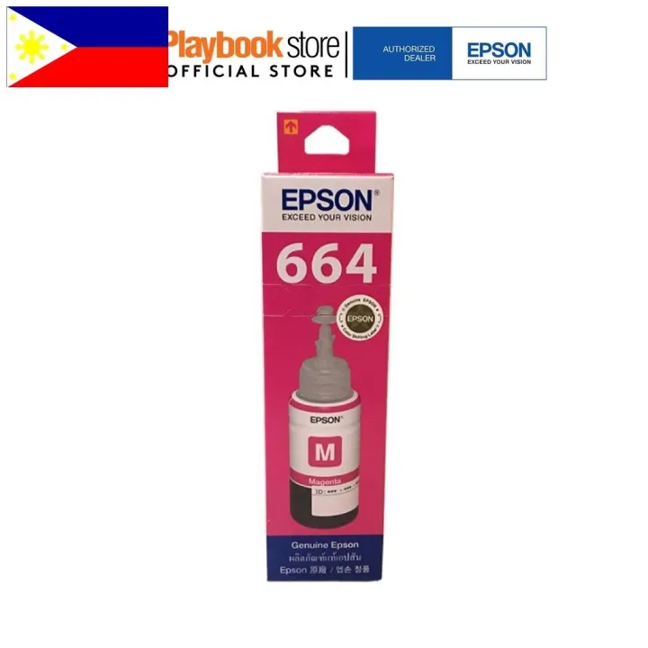Epson T6643 Ink 70ml (Magenta) | Lazada PH