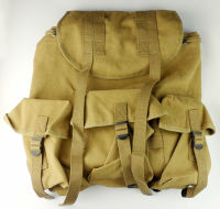 tomwang2012. WWII WW2 U.S. ARMY Backpack Canvas Carrying Rucksack khaki Bag M14