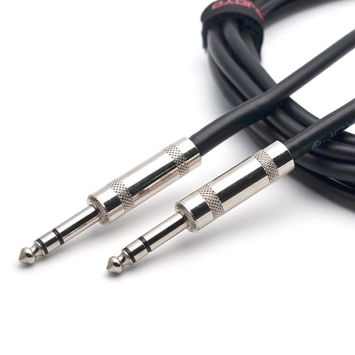 joyo-instrument-cable-cm-03-shielded-stereo-cable-6-3mm-male-to-6-3mm-male-plug-15ft-black