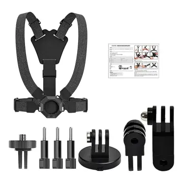 Vamson Backpack Clip Chest Mount Belt Head Strap for Mobile Phone