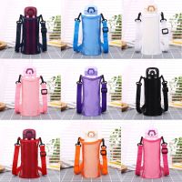 A4427 Travel Outdoor Visible Bag Mug Holder Carrier Water Bottle Bag Mesh Cup Pouch Beverage Bag Sport Water Bottle Cover