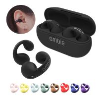 Plus For Ambie Sound Earcuffs Upgrade Earring Wireless Bluetooth Earphones TWS Ear Hook Headset Sport Earbuds Stereo Headphones Over The Ear Headphone