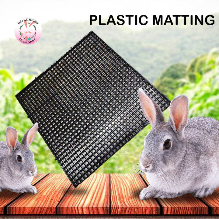 plastic matting size 2x2, plastic matting rabbit 2x2, rabbit matting