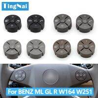 Car Left Right Multi-Ftion Stee Wheel Button Kit Phone Voice Control Keys For Benz W251 W164 W219 W230 W171 1648700558