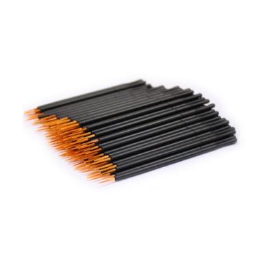 50pcs/pack Eyeliner Brush Disposable Applicator Comb Individual Brushes Makeup Line Removing 50pcs/pack