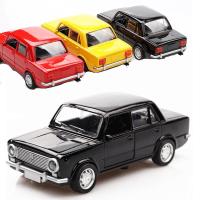 3 Colors High Simulation LADA 1:36 Alloy Car Model Russian Diecast Vintage Metal Car Castings Collection Classic Model Toys V011 Die-Cast Vehicles