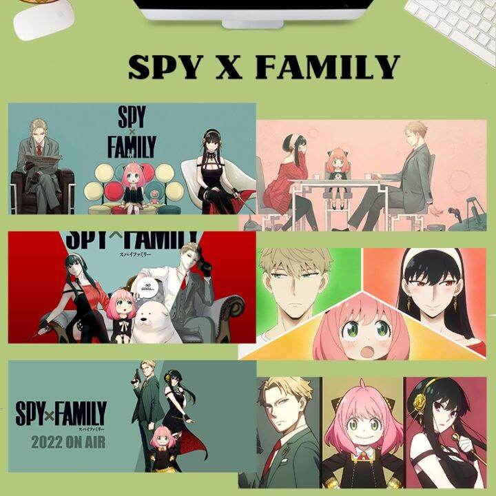 spy-x-family-สปาย-x-แฟมิลี่-แผ่นรองเมาส์ขนาดใหญ่-แผ่นรองเมาส์อนิเมะ-สําหรับตกแต่งโต๊ะ-แผ่นรองเมาส์เกมมิ่ง