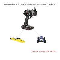 3elifeOriginal GoolRC TG3 2.4GHz 3CH Digital Radio Remote Control Transmitter with Receiver for RC Car BoatTH