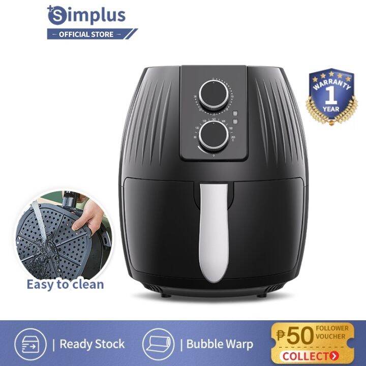 Simplus Air Fryer 5.5L Multifunction Air Fryer Oven Nonstick Oil Free